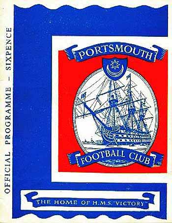 programme cover for Portsmouth v Chelsea, 29th Sep 1962