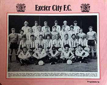 programme cover for Exeter City v Chelsea, Friday, 21st Aug 1981