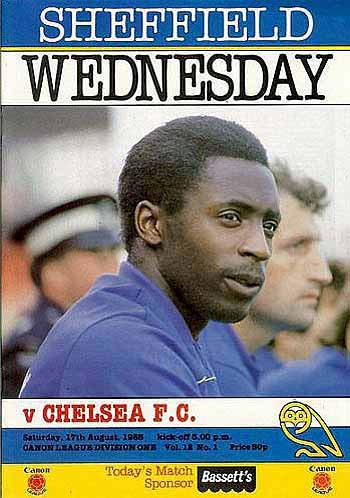 programme cover for Sheffield Wednesday v Chelsea, Saturday, 17th Aug 1985