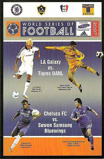 programme cover for Suwon Samsung Bluewings v Chelsea, 17th Jul 2007