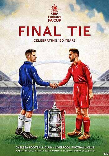programme cover for Liverpool v Chelsea, 14th May 2022