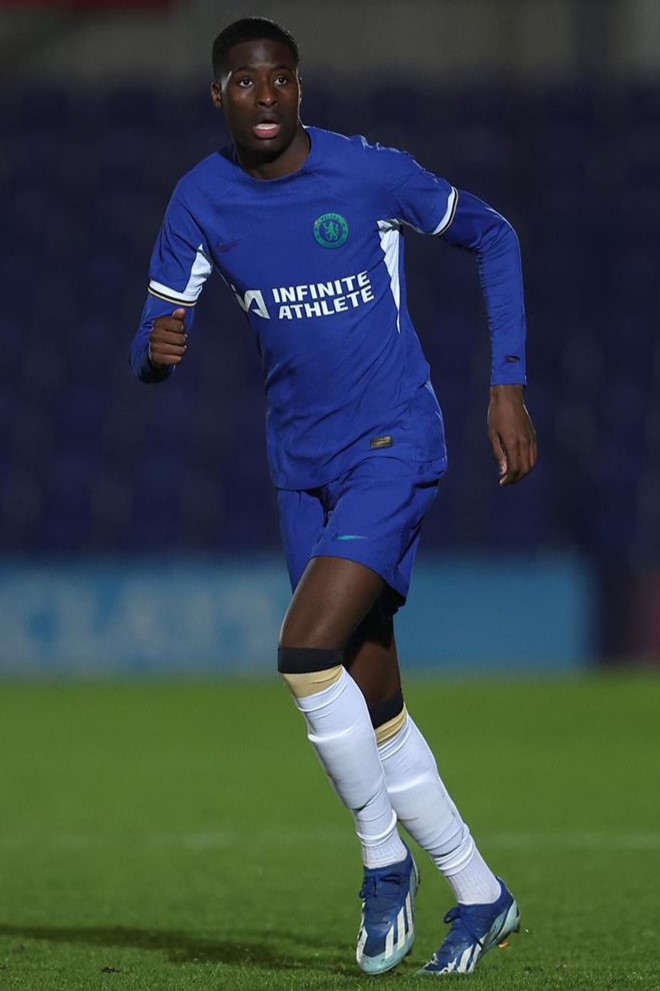 Chelsea FC non-first-team player Saheed Olagunju