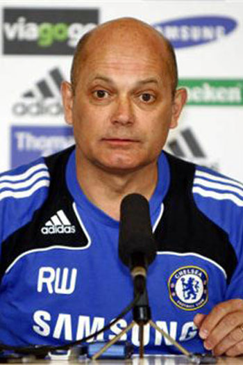 Chelsea FC manager Ray Wilkins