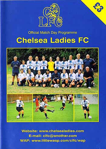 programme cover for Chelsea v Manchester United, Sunday, 4th Jan 2004