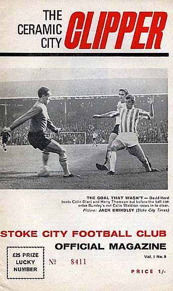 programme cover for Stoke City v Chelsea, 26th Oct 1968