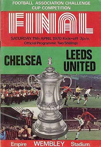 programme cover for Leeds United v Chelsea, Saturday, 11th Apr 1970