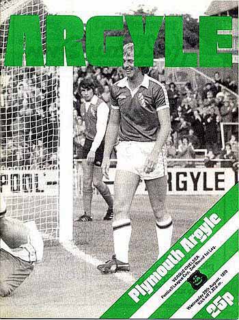 programme cover for Plymouth Argyle v Chelsea, Tuesday, 28th Aug 1979