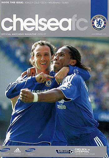 programme cover for Chelsea v Liverpool, 17th Sep 2006