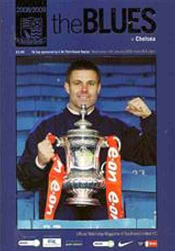 programme cover for Southend United v Chelsea, 14th Jan 2009