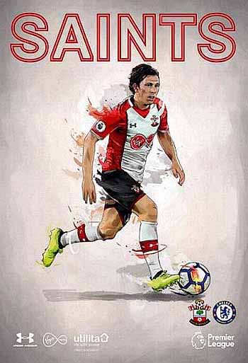 programme cover for Southampton v Chelsea, 14th Apr 2018